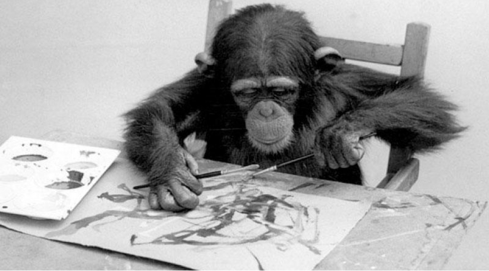 shimpanzenin-chekdiyi-resmler-sergilenecek