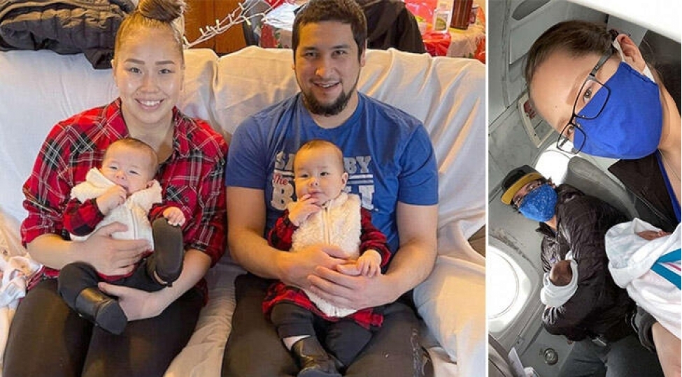 karantinde-dogulan-ekizler-9-aydan-sonra-evlerine-donduler