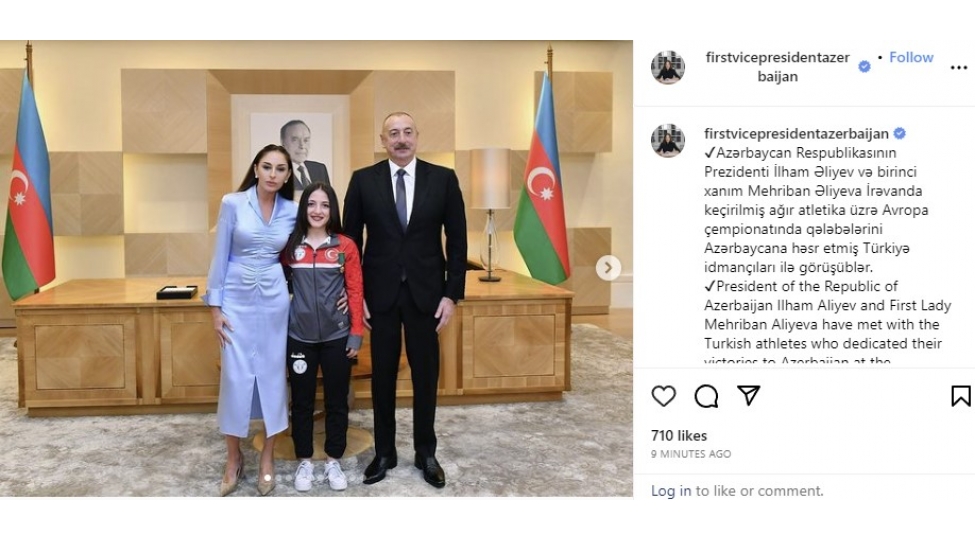 mehriban-eliyeva-irevanda-qelebe-qazanan-turkiyeli-idmanchilarla-gorushle-bagli-paylashim-edib