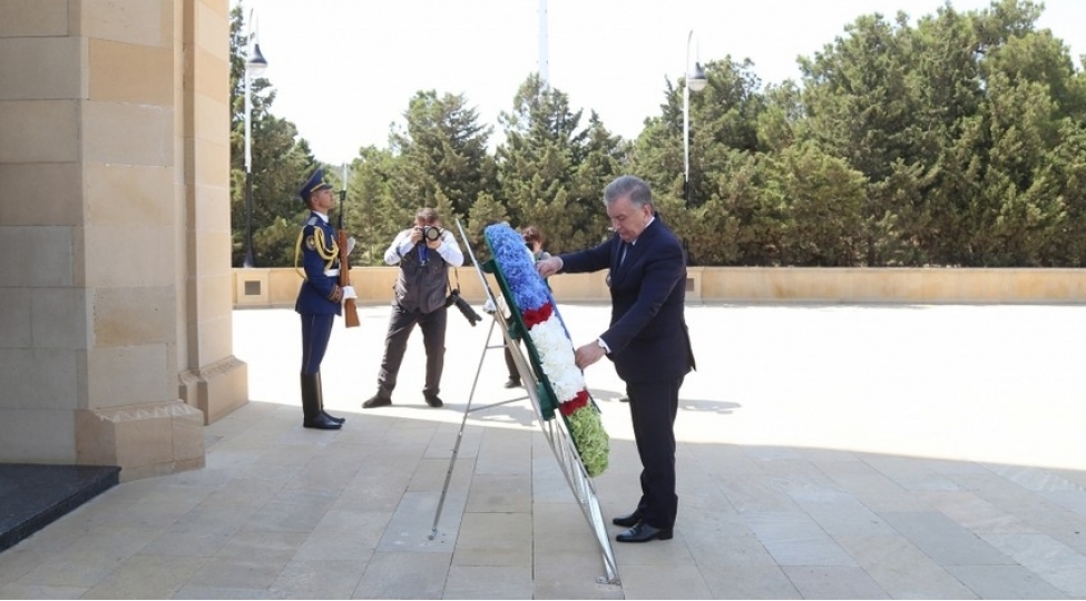 ozbekistan-xin-shavkat-mirziyoyevin-azerbaycana-dovlet-seferi-ile-bagli-paylashim-edib-