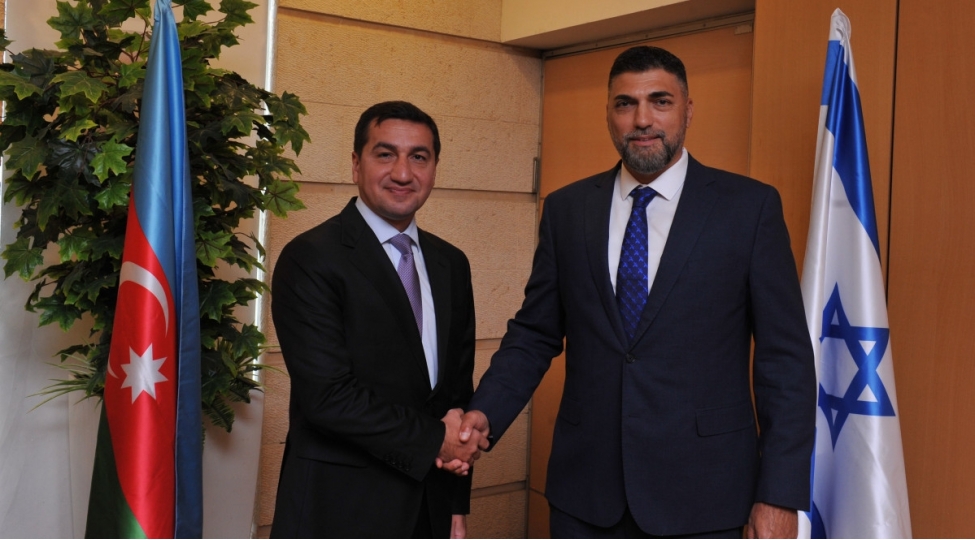 hikmet-haciyev-israil-xin-in-bash-direktoru-ile-gorushub