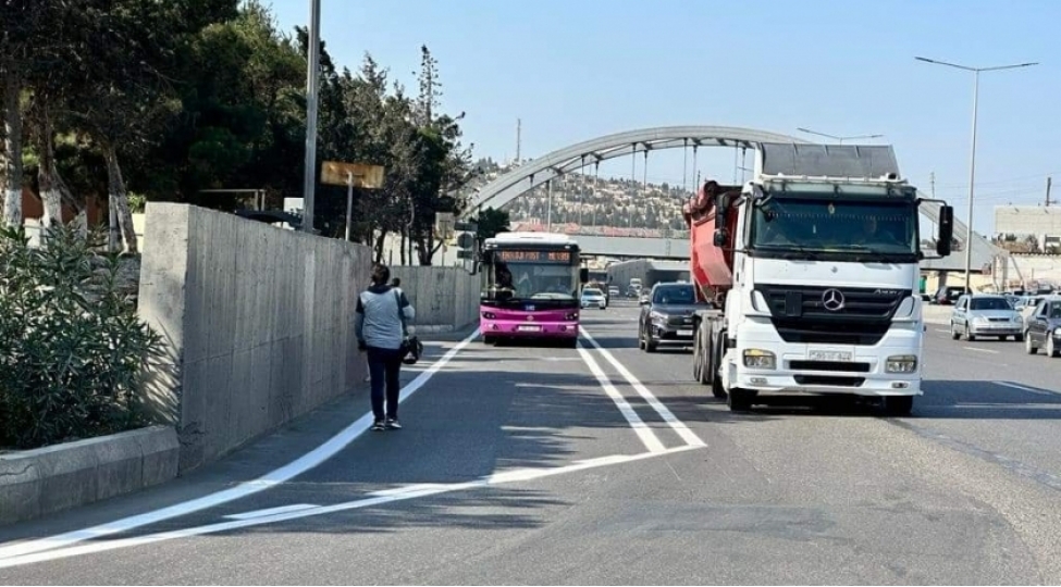 baki-sumqayit-shosesinde-avtobus-zolagi-teshkil-edilir