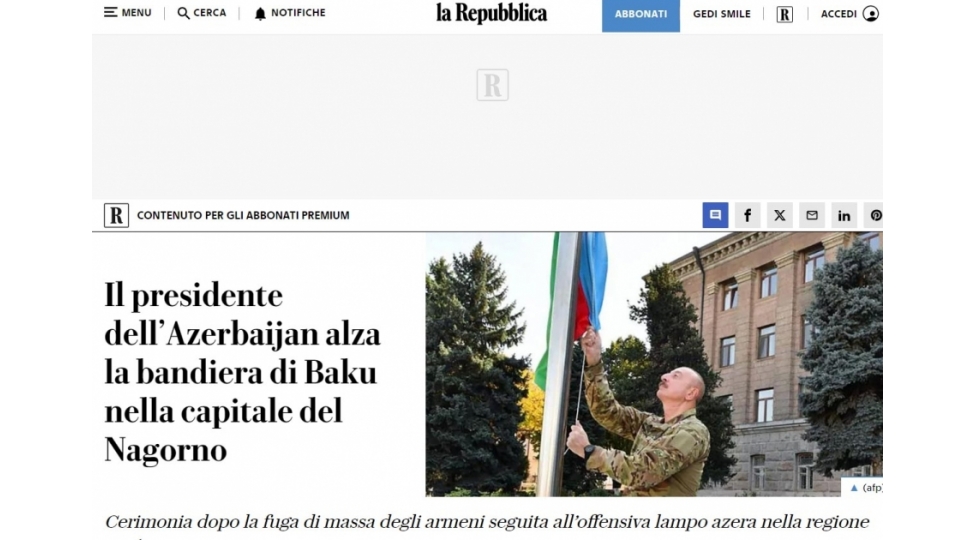 italiya-qezeti-prezident-ilham-eliyev-xankendide-azerbaycanin-dovlet-bayragini-ucaldib