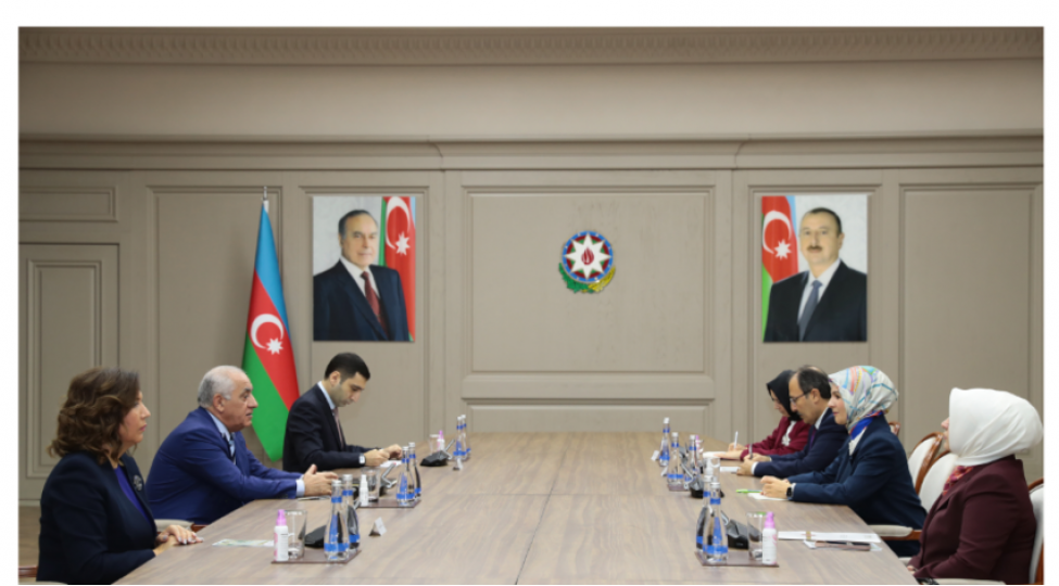 eli-esedov-turkiyenin-aile-ve-sosial-xidmetler-naziri-ile-gorushub