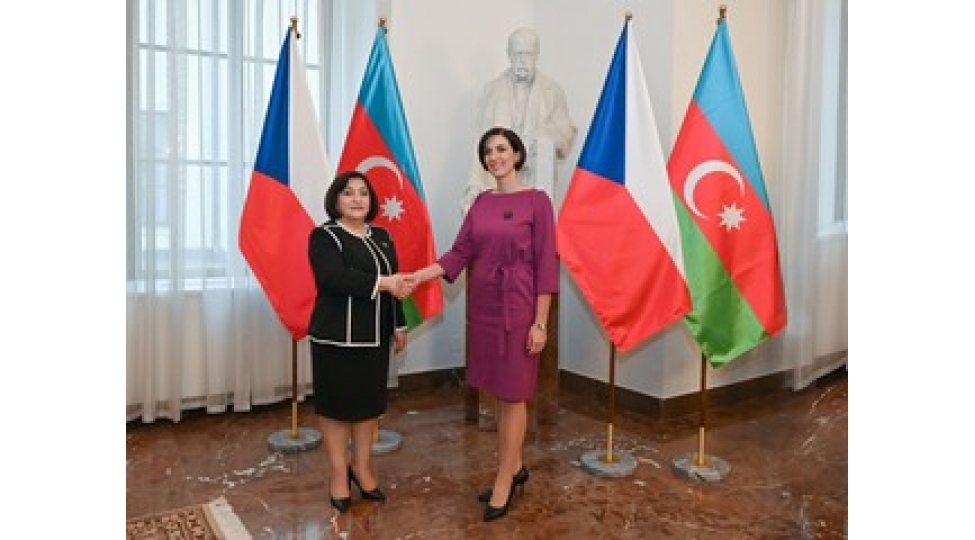 sahibe-qafarova-chexiya-parlamentinin-deputatlar-palatasinin-sedri-ile-gorushub