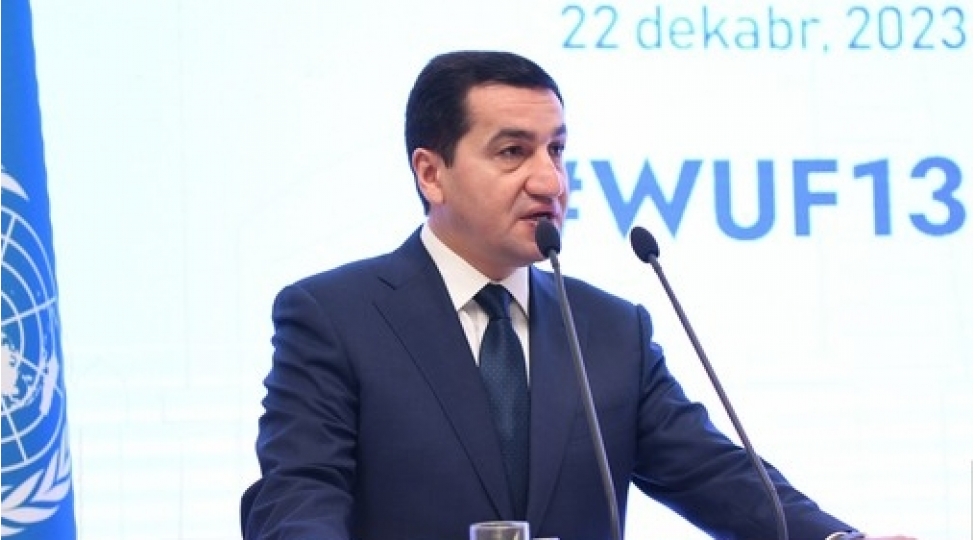 hikmet-haciyev-ishgaldan-azad-edilmish-erazilerinyeniden-qurulmasi-unikal-tecrubedir