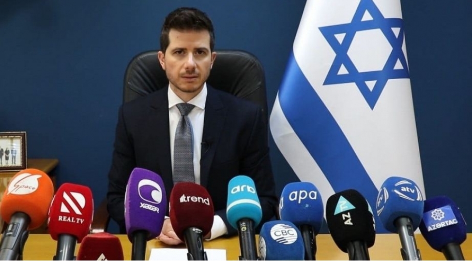 israil-sefiri-azerbaycana-teshekkur-etdi