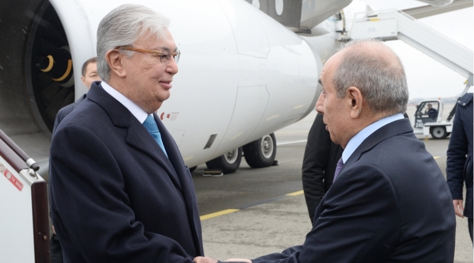 qazaxistan-prezidenti-kasim-jomart-tokayev-azerbaycana-dovlet-seferine-gelib