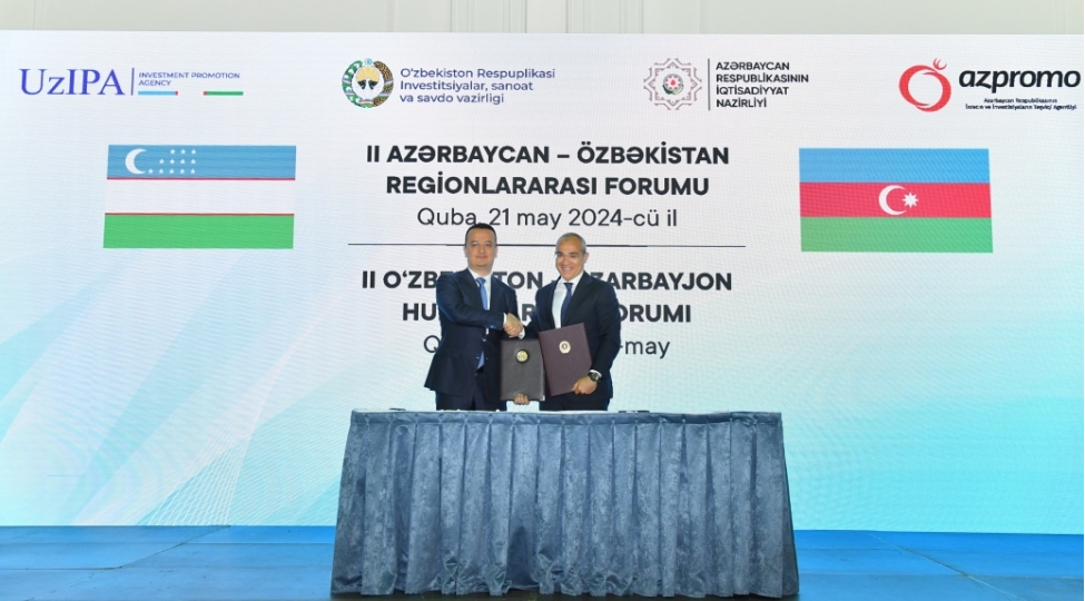 ii-azerbaycan-ozbekistan-regionlararasi-forumu-cherchivesinde-ikiterefli-senedler-imzalanib-yenilenibfoto