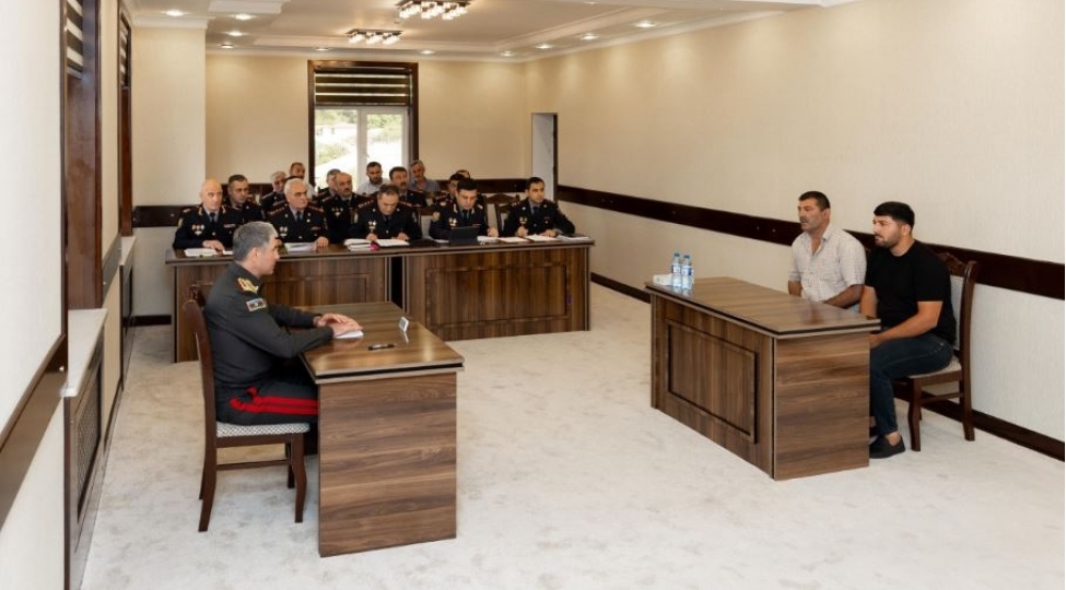 vilayet-eyvazov-oguzda-vetendash-qebulu-ve-sira-baxishi-kechirib