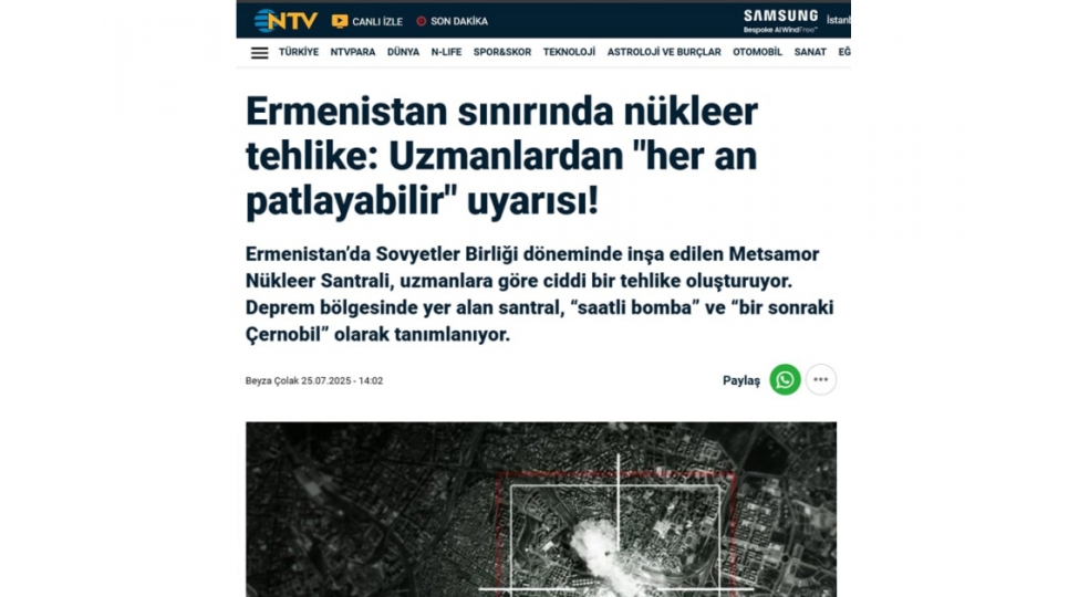 ntv-telekanali-metsamor-aes-ciddi-nuve-tehlukesi-menbeyidir