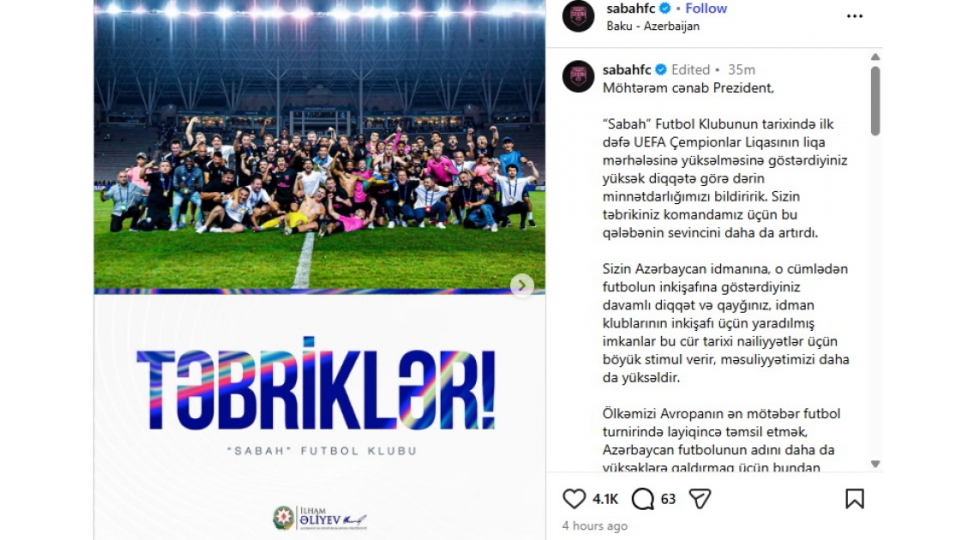 sabah-futbol-klubu-prezident-ilham-eliyeve-teshekkur-edib