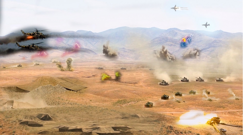 naxchivan-qarnizonu-qoshunlarinda-komanda-qerargah-telimi-bashlayib-video