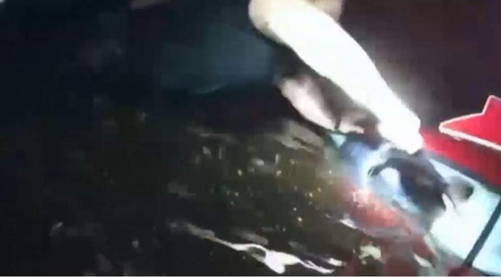 polis-qadini-batmaqda-olan-avtomobilden-xilas-etdi-video