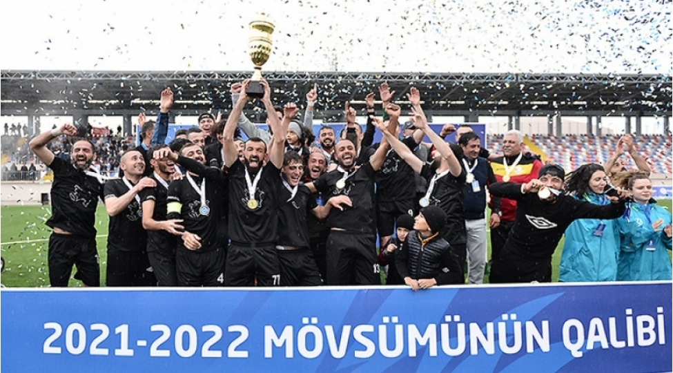 “Cəbrayıl” komandası Region Liqasının 2021-2022-ci il mövsümünün qalibi olub