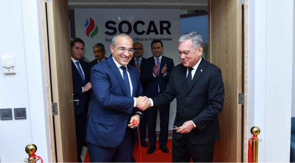 Türkmənistanda SOCAR-ın ofisi açılıb - 