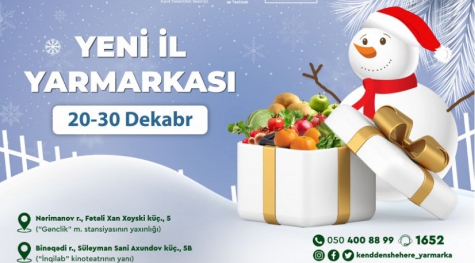 bakida-kendden-shehere-yeni-il-yarmarkalari-kechirilecek
