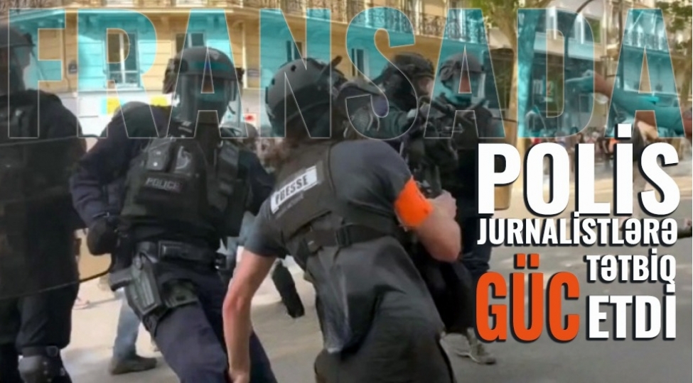 fransada-polis-jurnalistlere-guc-tetbiq-etdi-video