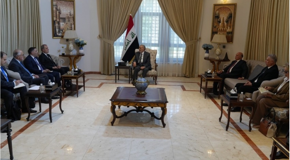 ceyhun-bayramov-bagdadda-iraq-numayendeler-shurasinin-sedri-ile-gorushub