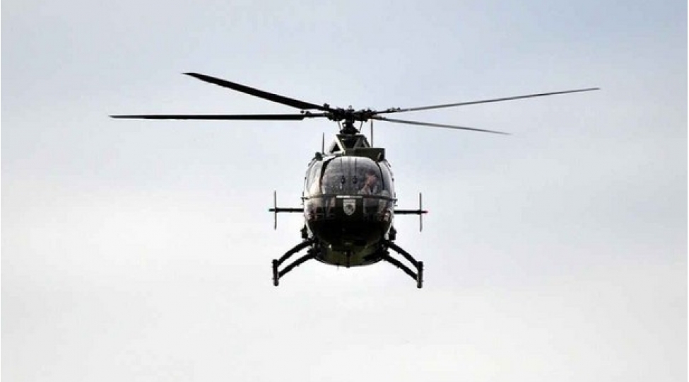 Hindistanda helikopter qəzaya uğrayıb