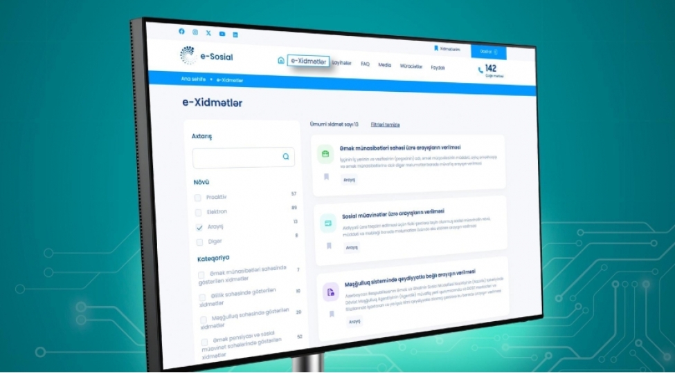 on-bir-ayda-sosial-sahe-uzre-646-min-elektron-arayish-verilib