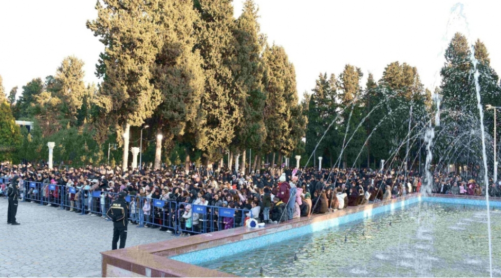 Ağdaşda bayram tədbiri təşkil olunub