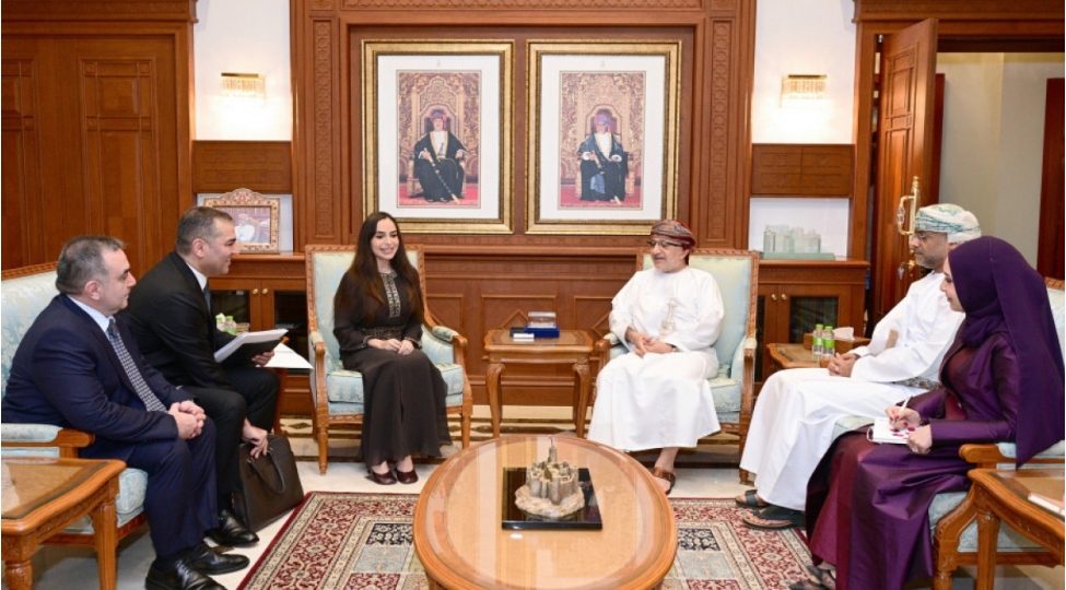 Heydər Əliyev Fondunun vitse-prezidenti Leyla Əliyeva Omanda səfərdədir