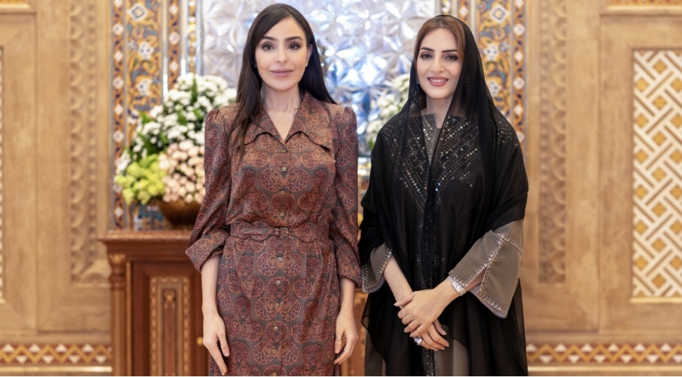 heyder-eliyev-fondunun-vitse-prezidenti-leyla-eliyeva-maskatda-omanin-birinci-xanimi-ile-gorushub