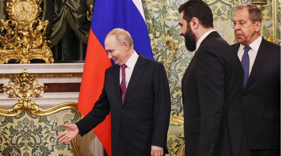 Putin və Əş-Şaraa Rusiyanın Suriyadakı hərbi bazalarını müzakirə ediblər
