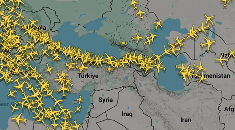 Regiondakı gərginlik fonunda Azərbaycan hava məkanının əhəmiyyəti artıb