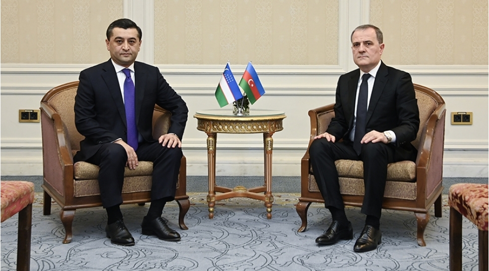 ceyhun-bayramov-ozbekistanli-hemkari-ile-yaxin-sherqdeki-veziyyeti-muzakire-edib