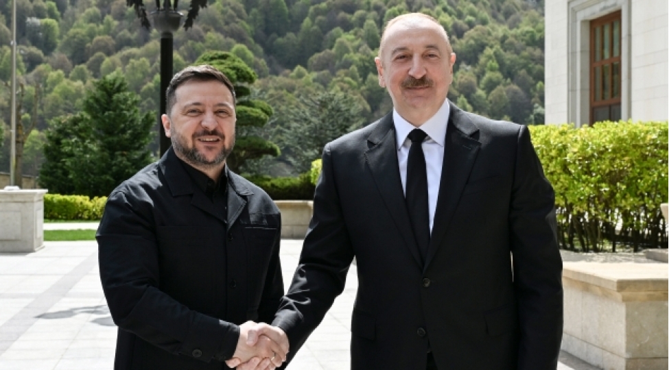 Ukrayna Prezidenti Volodimir Zelenski Azərbaycanda işgüzar səfərdədir