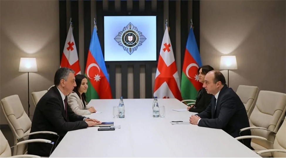 Azərbaycan səfiri Gürcüstan Dövlət Təhlükəsizlik Xidmətinin yeni rəhbəri ilə görüşüb