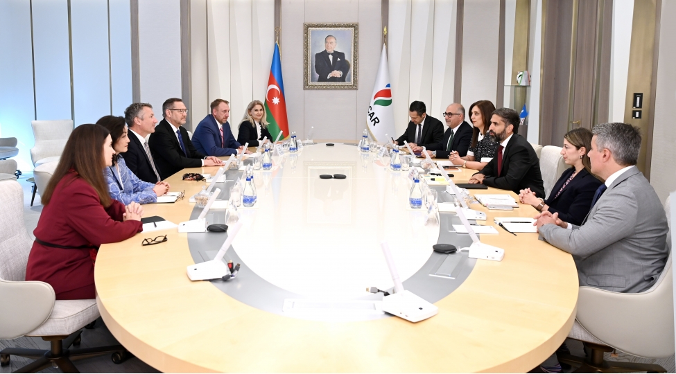 SOCAR-ın prezidenti “ExxonMobil Corporation” şirkətinin vitse-prezidenti ilə görüşüb