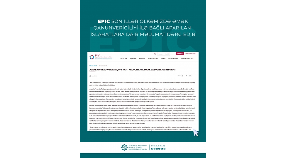 epic-son-iller-olkemizde-emek-qanunvericiliyi-ile-bagli-aparilan-islahatlara-dair-melumat-derc-edib