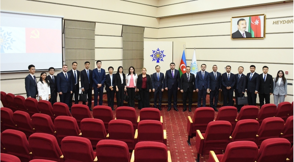 Çin Kommunist Partiyasının nümayəndə heyəti ölkəmizdə səfərdədir