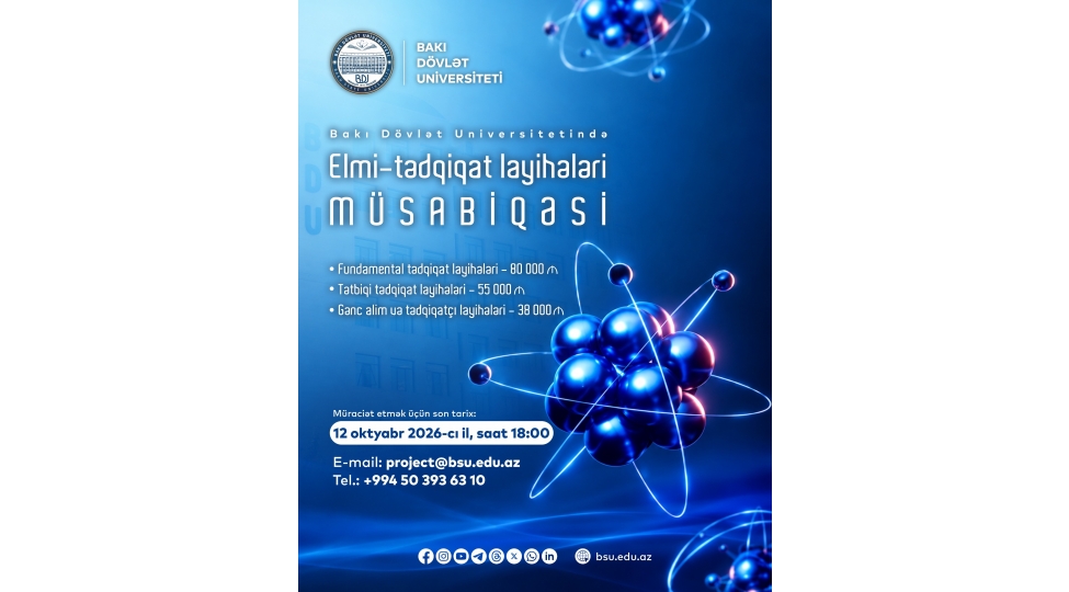 bdu-da-elmi-tedqiqat-layiheleri-uzre-musabiqe-elan-olunur